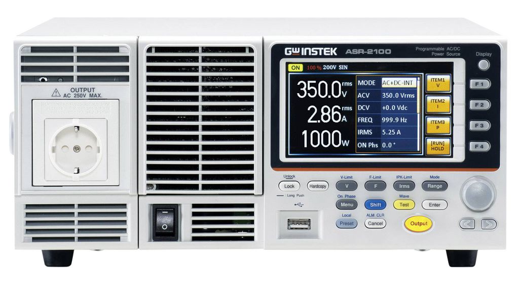 AC/DC-voedingsbron Programmeerbaar 500V 10A 1kW USB / Ethernet Euro-stekker type C (CEE 7/16)